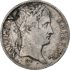 France, Napoléon I, 5 Francs, 1809, Rouen, VF(30-35), Silver, KM:694.2