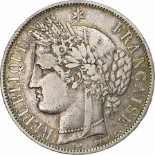 Frankreich, 5 Francs, Cérès, 1850, Paris, Silber, S+, Gadoury:719, KM:761.1