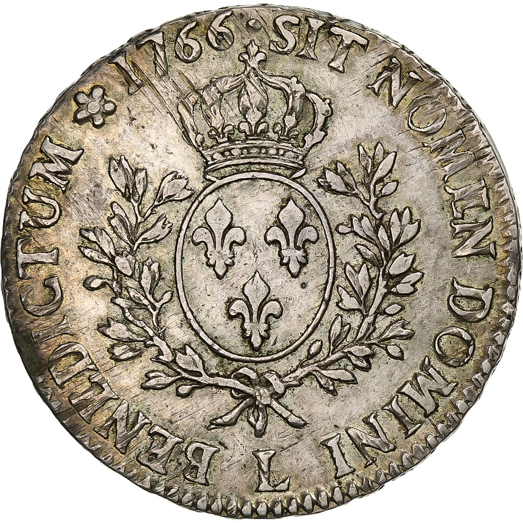 Moneta, Francja, Louis XV, Écu au bandeau, Ecu, 1766, Bayonne, EF(40-45)