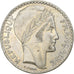 Francja, 20 Francs, Turin, 1938, Paris, Srebro, AU(50-53), Gadoury:852, KM:879