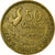 Coin, France, Guiraud, 50 Francs, 1958, Paris, EF(40-45), Aluminum-Bronze