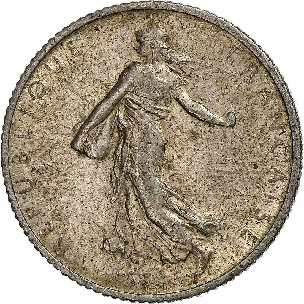 Frankreich, Semeuse, Franc, 1913, Paris, SS, Silber, KM:844.1, Gadoury:467