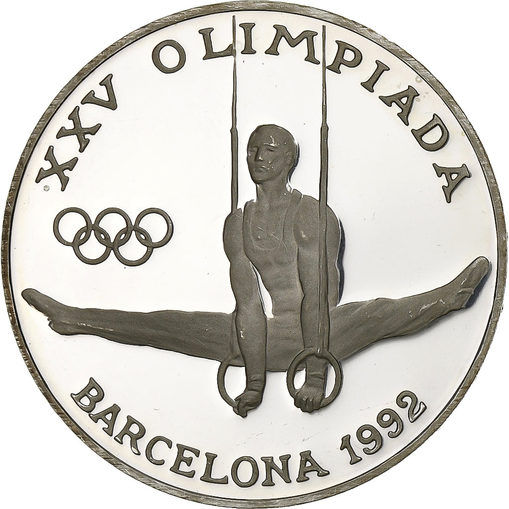 Moneta, Andorra, 20 Diners, 1988, MS(63), Srebro, KM:48