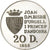 Coin, Andorra, 20 Diners, 1988, MS(63), Silver, KM:48