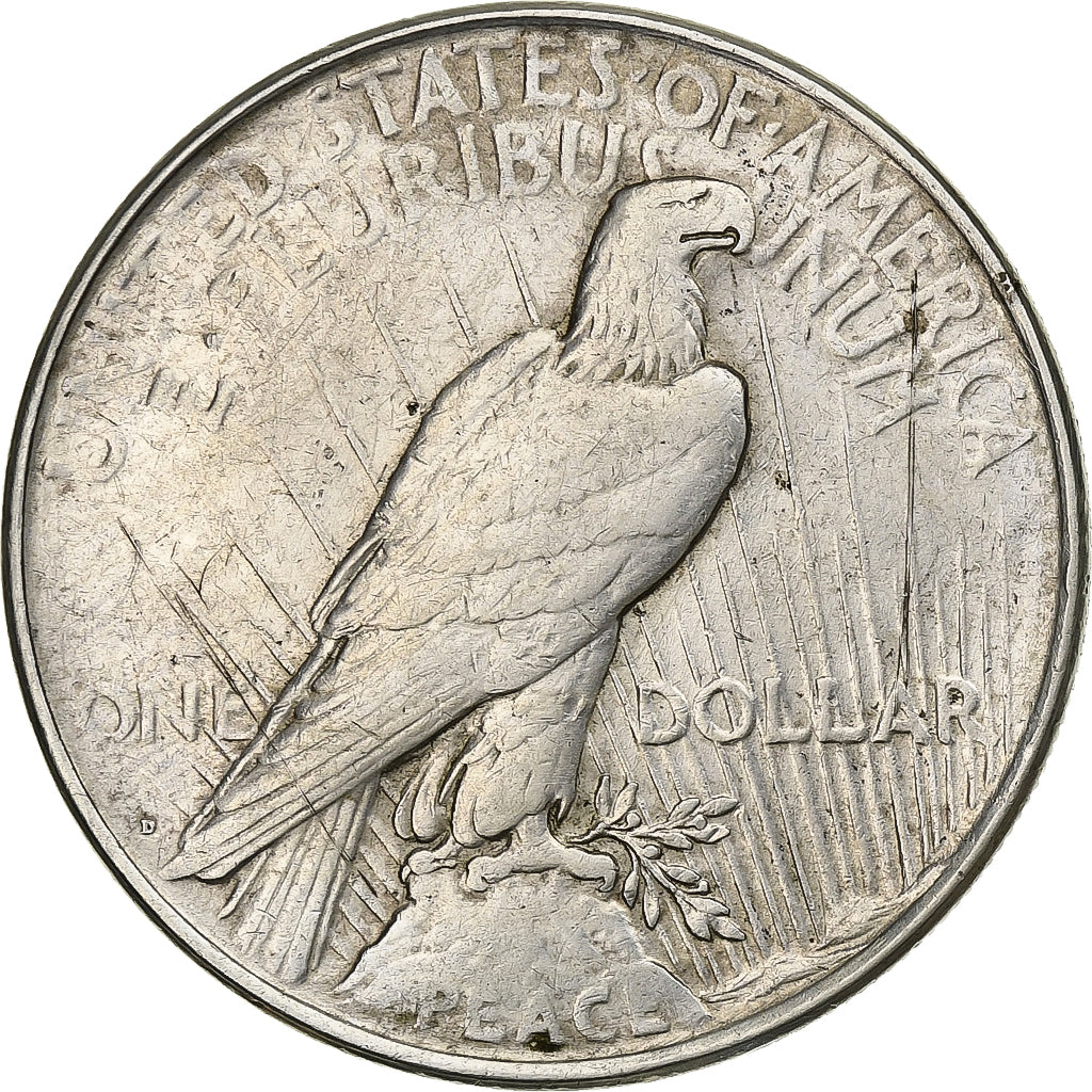 United States, Dollar, Peace, 1923, Denver, Silver, VF(30-35), KM:150