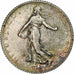Moneda, Francia, Semeuse, Franc, 1915, Paris, SC, Plata, KM:844.1, Gadoury:467