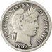 Moeda, Estados Unidos da América, Barber Dime, Dime, 1902, U.S. Mint