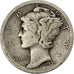 Monnaie, États-Unis, Mercury Dime, Dime, 1920, U.S. Mint, Denver, TB+, Argent