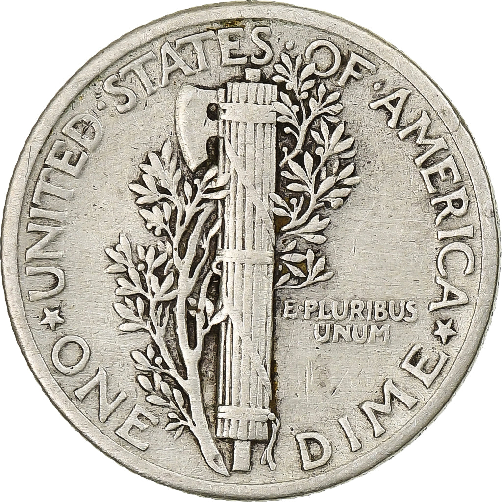 Münze, Vereinigte Staaten, Mercury Dime, Dime, 1935, U.S. Mint, Philadelphia