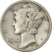 États-Unis, Dime, Mercury Dime, 1943, U.S. Mint, Argent, TTB+, KM:140
