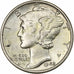 États-Unis, Dime, Mercury, 1942, Philadelphie, Argent, TTB+, KM:140