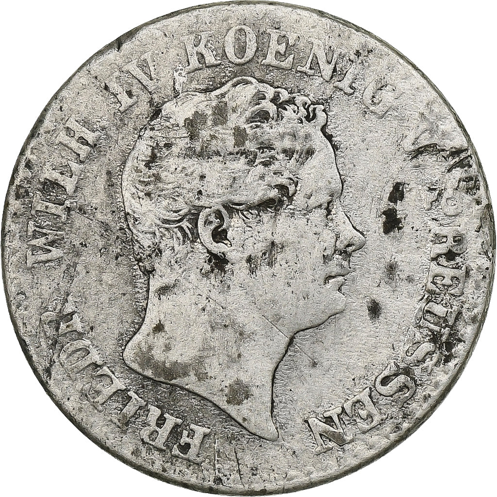 Moneta, Landy niemieckie, PRUSSIA, Friedrich Wilhelm IV, 2-1/2 Silber Groschen