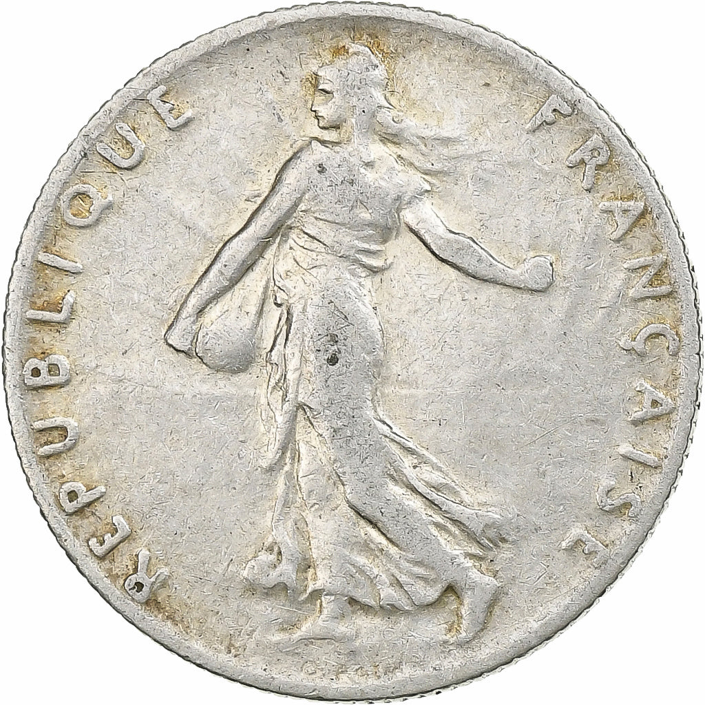 France, 50 Centimes, 1912, Paris, EF(40-45), Silver