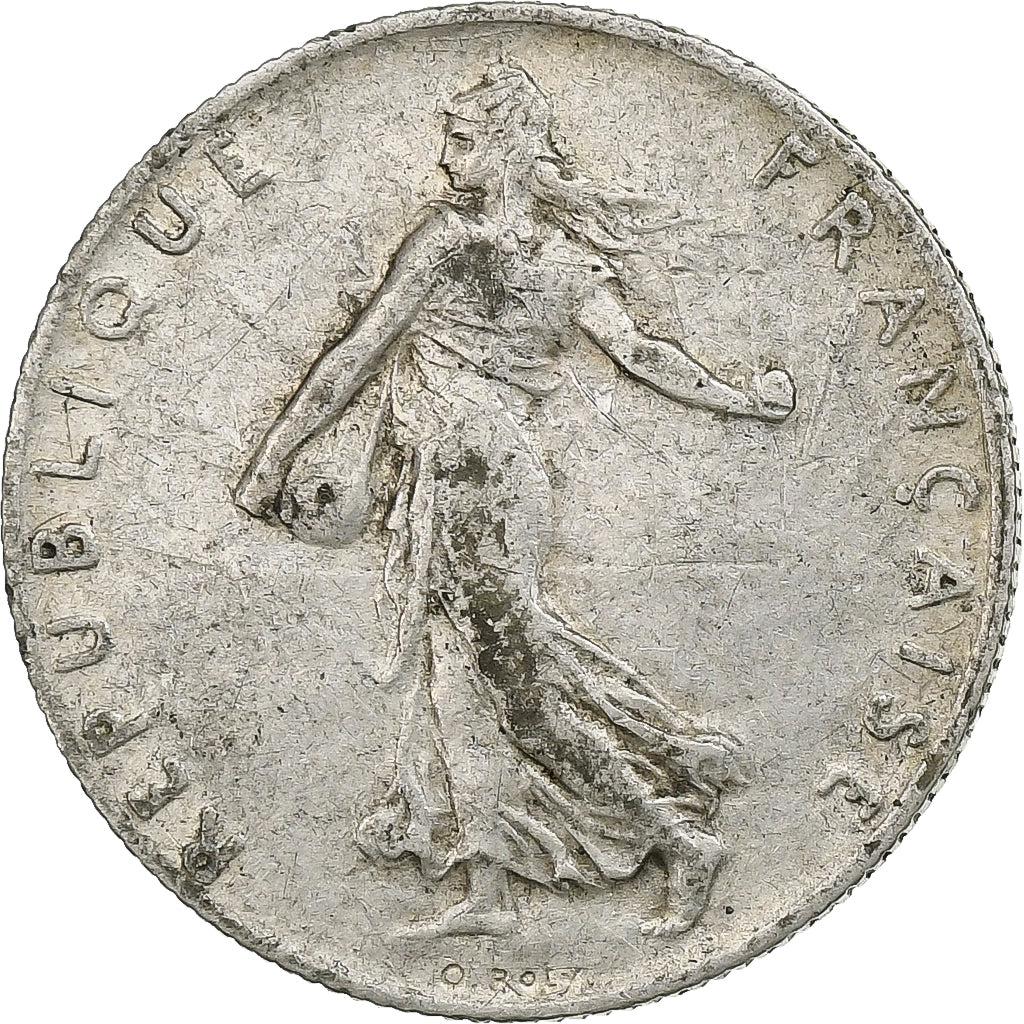 Münze, Frankreich, Semeuse, 50 Centimes, 1907, Paris, S+, Silber, KM:854