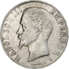 Munten, Frankrijk, Napoleon III, Napoléon III, 5 Francs, 1856, Paris, ZF