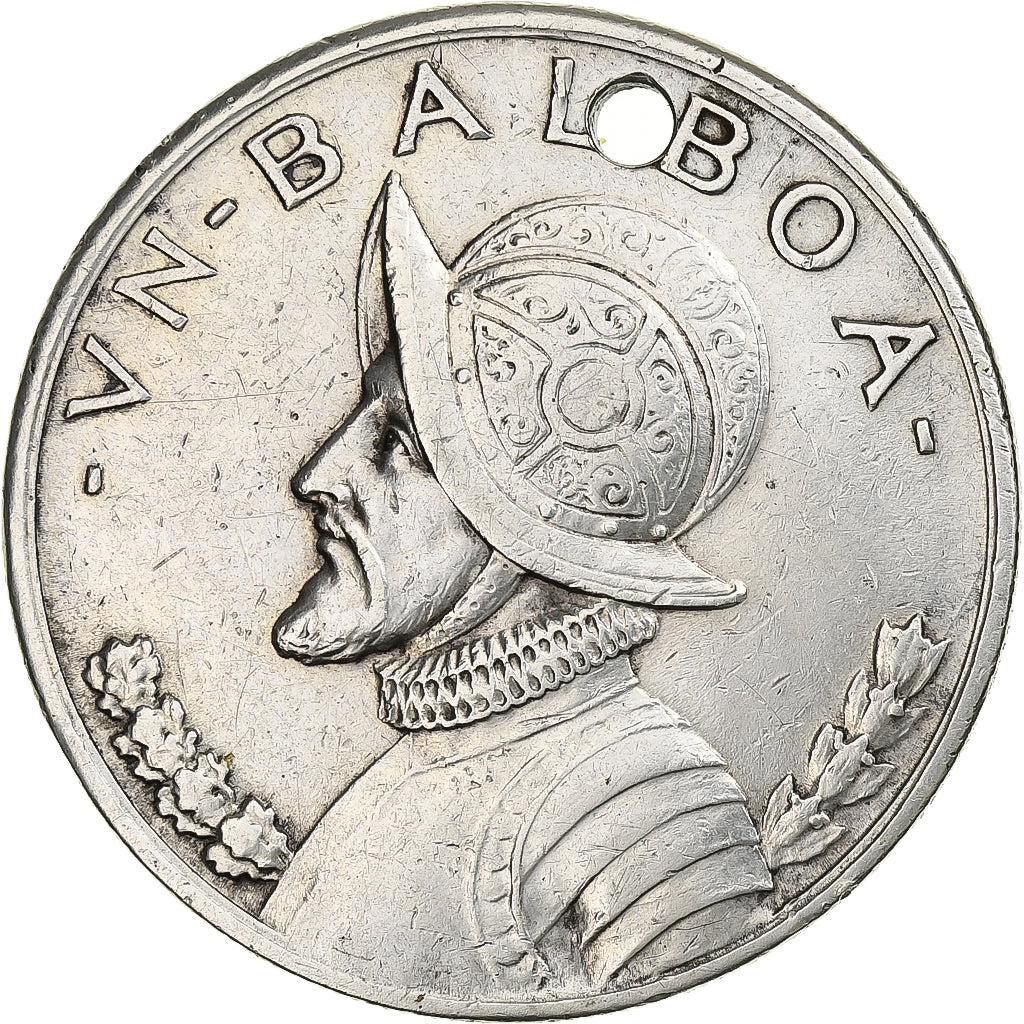 Münze, Panama, Balboa, 1931, SS, Silber, KM:13