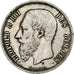 Moneda, Bélgica, Leopold II, 5 Francs, 5 Frank, 1871, MBC, Plata, KM:24