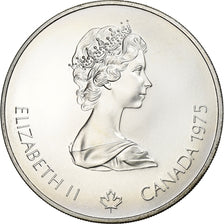 Moneta, Canada, Elizabeth II, 1976 Olympics - Javelin, 5 Dollars, 1975, Royal