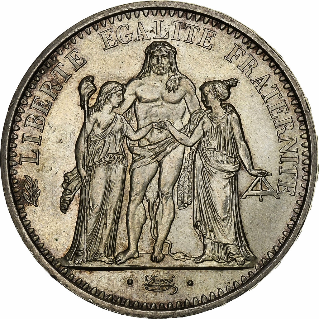 Francia, 10 Francs, Hercule, 1971, Paris, Argento, SPL, KM:932