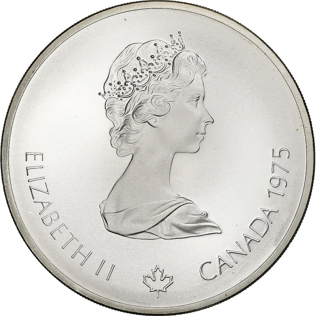 Moneta, Canada, Elizabeth II, 10 Dollars, 1975, Royal Canadian Mint, Ottawa