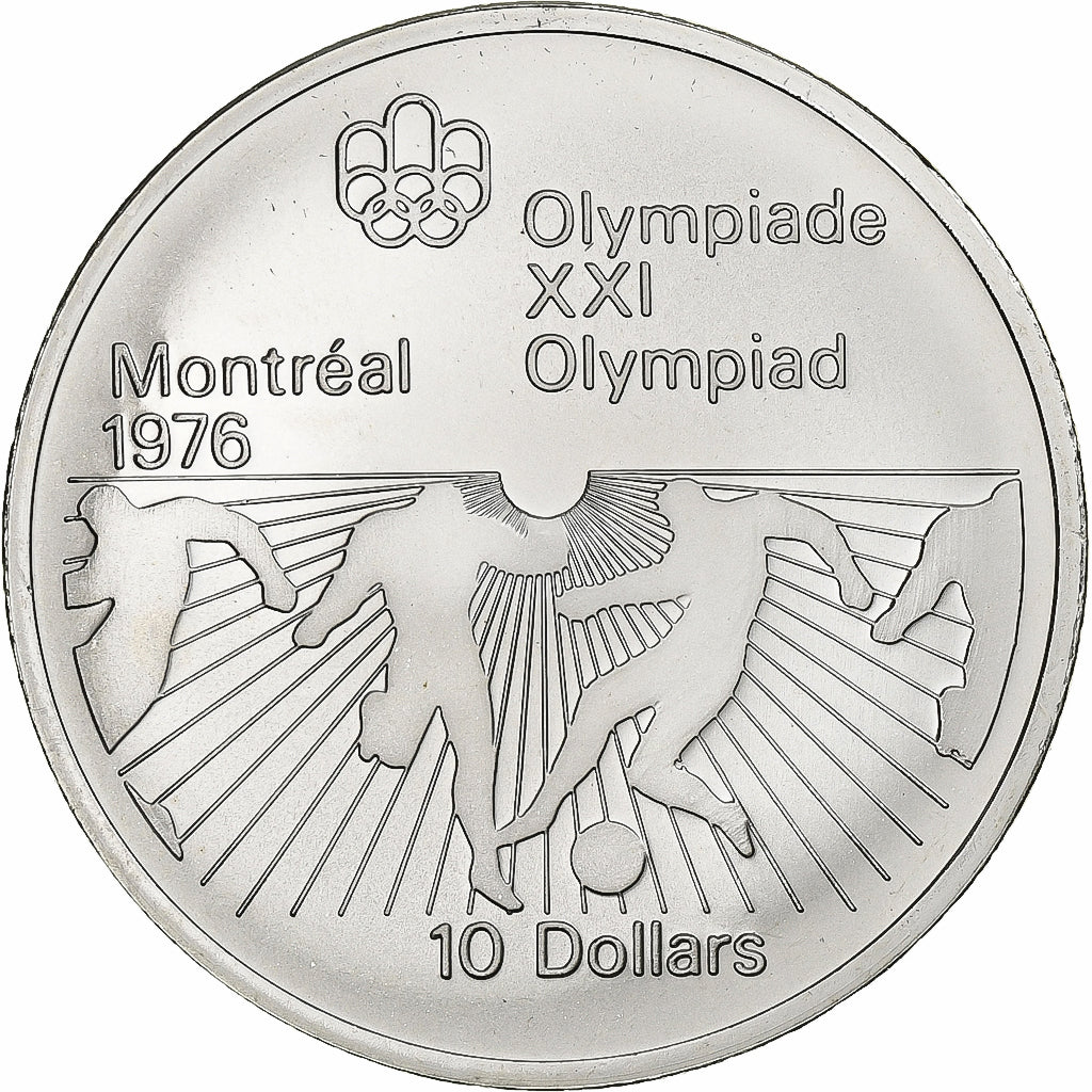 Coin, Canada, Elizabeth II, 10 Dollars, 1976, Royal Canadian Mint, Ottawa