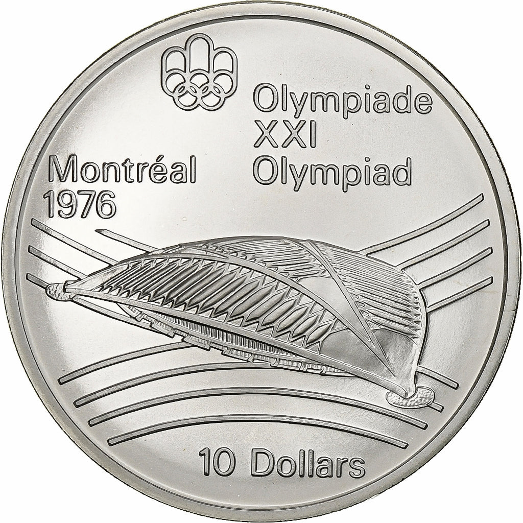 Coin, Canada, Elizabeth II, 10 Dollars, 1976, Royal Canadian Mint, Ottawa