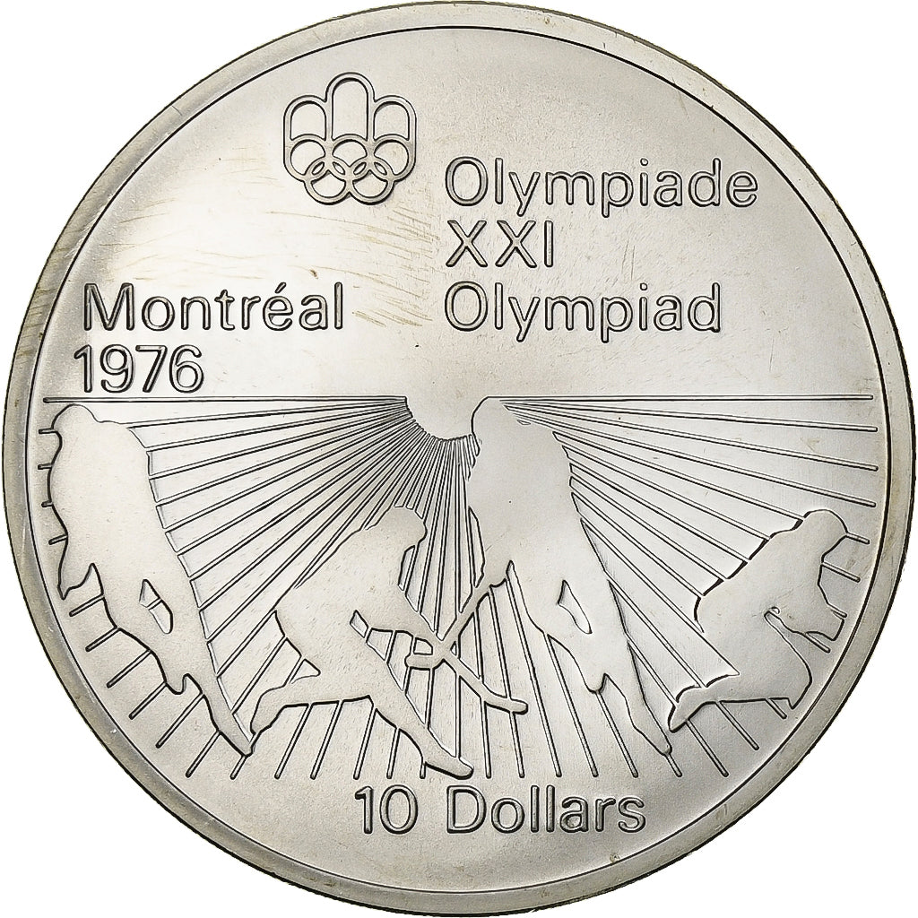 Coin, Canada, Elizabeth II, 10 Dollars, 1976, Royal Canadian Mint, Ottawa