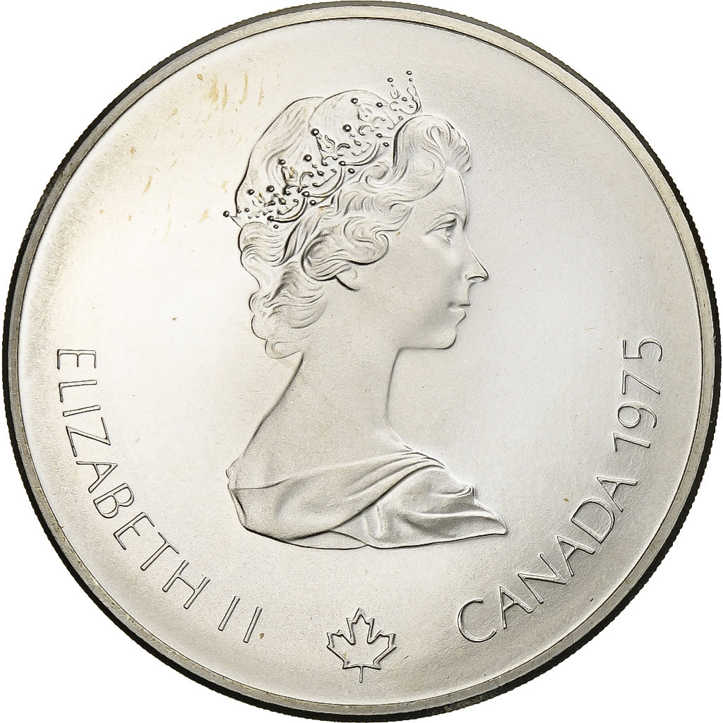 Moneta, Canada, Elizabeth II, 10 Dollars, 1975, Royal Canadian Mint, Ottawa