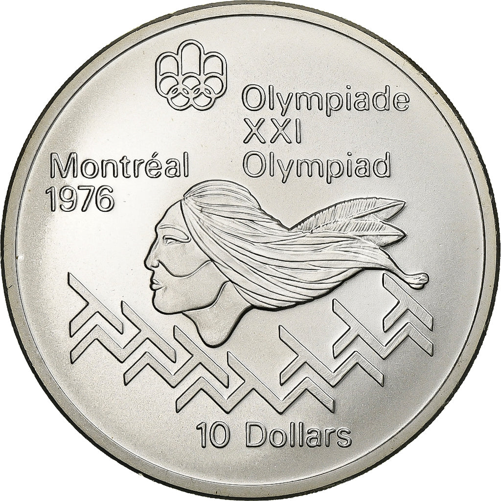 Münze, Kanada, Elizabeth II, 10 Dollars, 1975, Royal Canadian Mint, Ottawa