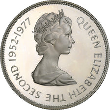Coin, Saint Helena, Elizabeth II, 25 Pence, Crown, 1977, British Royal Mint