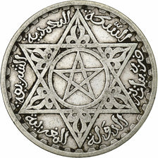 MOROCCO, 100 Francs, 1953, Paris, KM #52, EF(40-45), Silver, 4.01