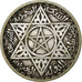 MOROCCO, 100 Francs, 1953, Paris, KM #52, EF(40-45), Silver, 4.01