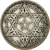 MOROCCO, 100 Francs, 1953, Paris, KM #52, EF(40-45), Silver, 4.01