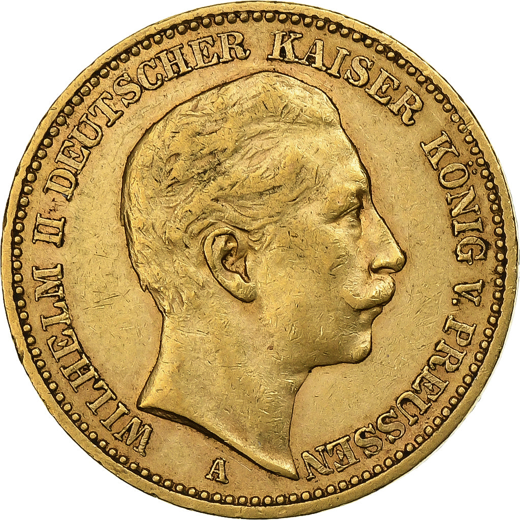 Royaume de Prusse, Wilhelm II, 20 Mark, 1896, Berlin, Or, TTB, KM:521