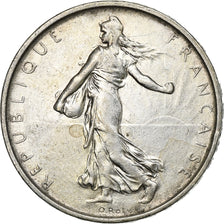 France, Semeuse, 5 Francs, 1964, Paris, MS(60-62), Silver, KM:926, Gadoury:770