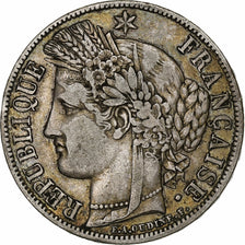 Francia, Cérès, 5 Francs, 1850, Paris, BB, Argento, KM:761.1, Gadoury:719