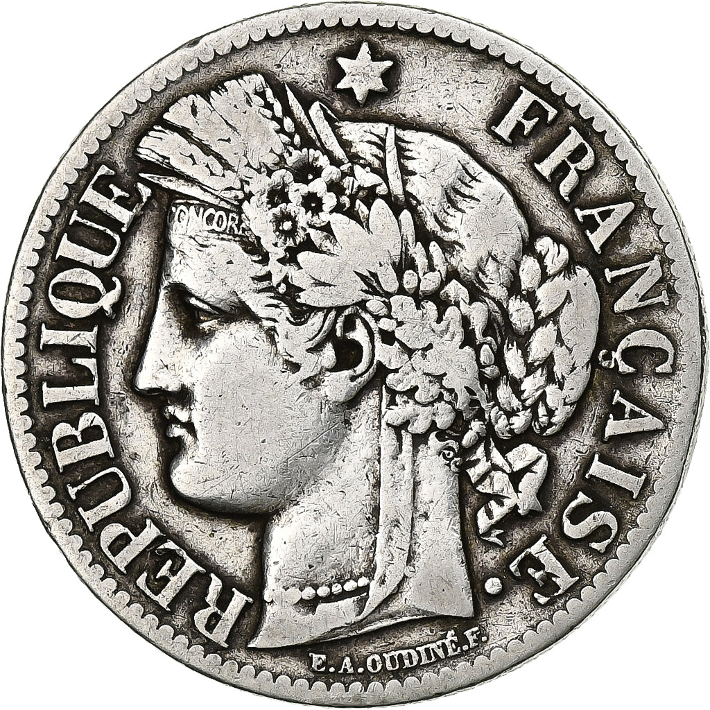 Coin, France, Cérès, 2 Francs, 1895, Paris, VF(30-35), Silver, KM:817.1