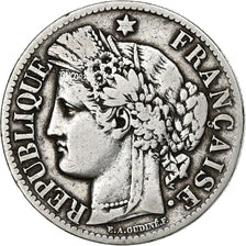 Coin, France, Cérès, 2 Francs, 1895, Paris, VF(30-35), Silver, KM:817.1
