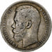 Moneda, Rusia, Nicholas II, Rouble, 1897, Brussels, BC+, Plata, KM:59.1