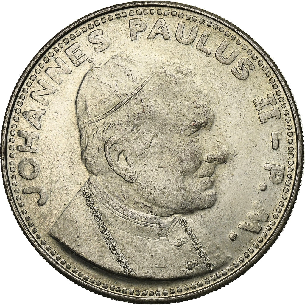 Watykan, Medal, Le Pape Jean-Paul II, Religie i wierzenia, AU(50-53), Brąz