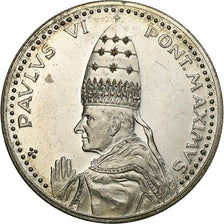 Vatican, Medal, Paul VI, Michelangelo, La Pietà, Silver, AU(55-58)
