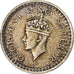 British India, George VI, 1/2 Rupee, 1944, Silver, AU(50-53), KM:552