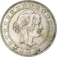 Coin, Brazil, 2000 Reis, 1929, AU(50-53), Silver, KM:526