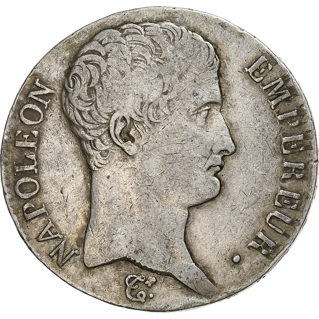 France, Napoleon I, 5 Francs, Napoléon I, AN 13, Toulouse, Silver, VF(30-35)