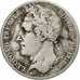 Bélgica, Leopold I, 5 Francs, 5 Frank, 1832, Brussels, Edge A, Plata, BC+