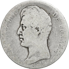 France, Franc, Charles X, 1829, Toulouse, Silver, F(12-15), KM:724.10