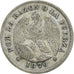 Coin, Chile, 20 Centavos, 1879, EF(40-45), Silver, KM:138.2