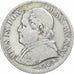 ITALIAN STATES, PAPAL STATES, Pius IX, Lira, 1866, Rome, Silver, VF(30-35)