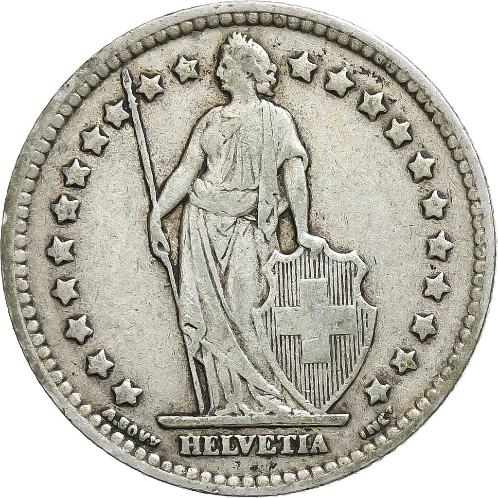 Münze, Schweiz, Franc, 1931, Bern, SS, Silber, KM:24