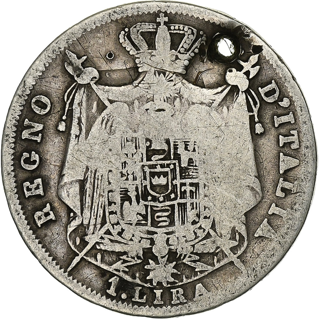 Coin, ITALIAN STATES, KINGDOM OF NAPOLEON, Napoleon I, Lira, 1811, Milan